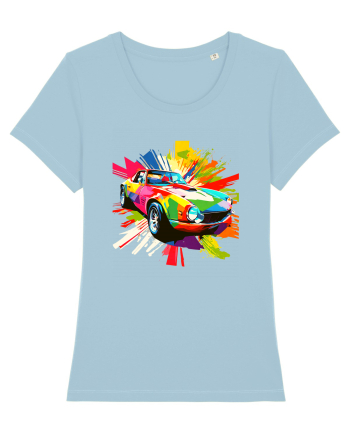Masina Sport Pop Art Sky Blue