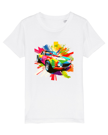 Masina Sport Pop Art White