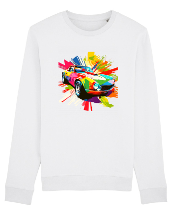 Masina Sport Pop Art White