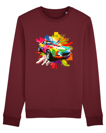 Masina Sport Pop Art Burgundy