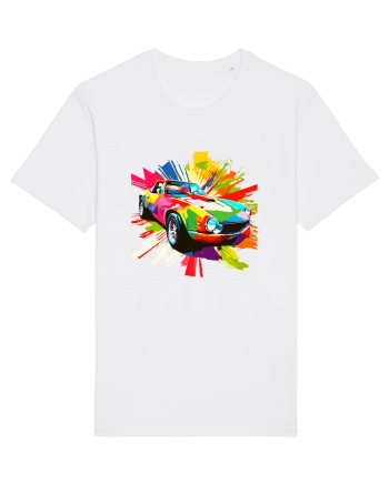 Masina Sport Pop Art White