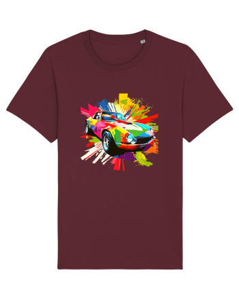 Masina Sport Pop Art Burgundy
