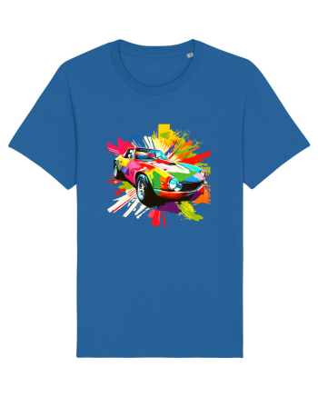 Masina Sport Pop Art Royal Blue