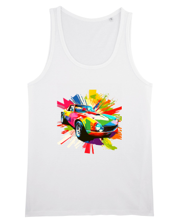 Masina Sport Pop Art White