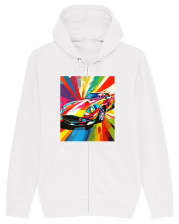 Masina Sport Pop Art White