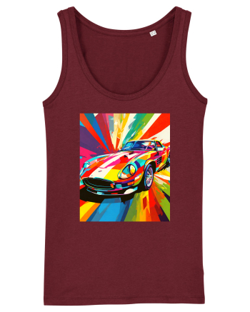 Masina Sport Pop Art Burgundy