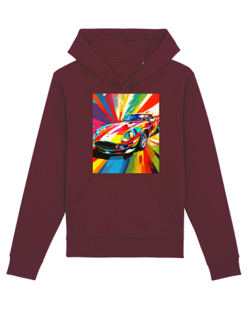 Masina Sport Pop Art Burgundy