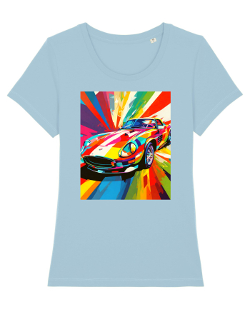 Masina Sport Pop Art Sky Blue