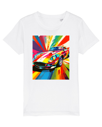 Masina Sport Pop Art White