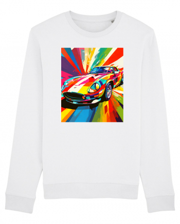 Masina Sport Pop Art White