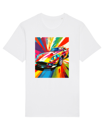 Masina Sport Pop Art White