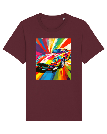 Masina Sport Pop Art Burgundy