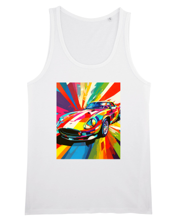 Masina Sport Pop Art White