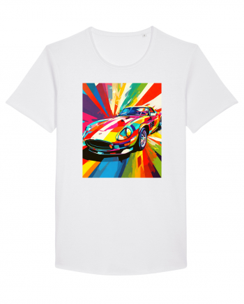 Masina Sport Pop Art White