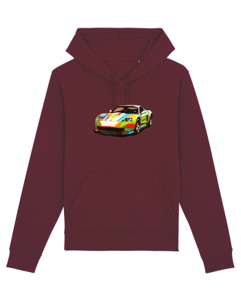 Masina Sport Pop Art Burgundy