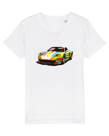Masina Sport Pop Art White
