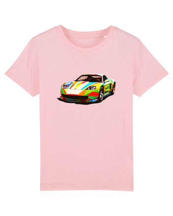 Masina Sport Pop Art Cotton Pink