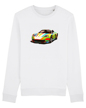 Masina Sport Pop Art White