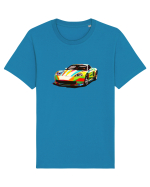 Masina Sport Pop Art Tricou mânecă scurtă Unisex Rocker