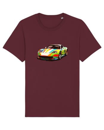 Masina Sport Pop Art Burgundy