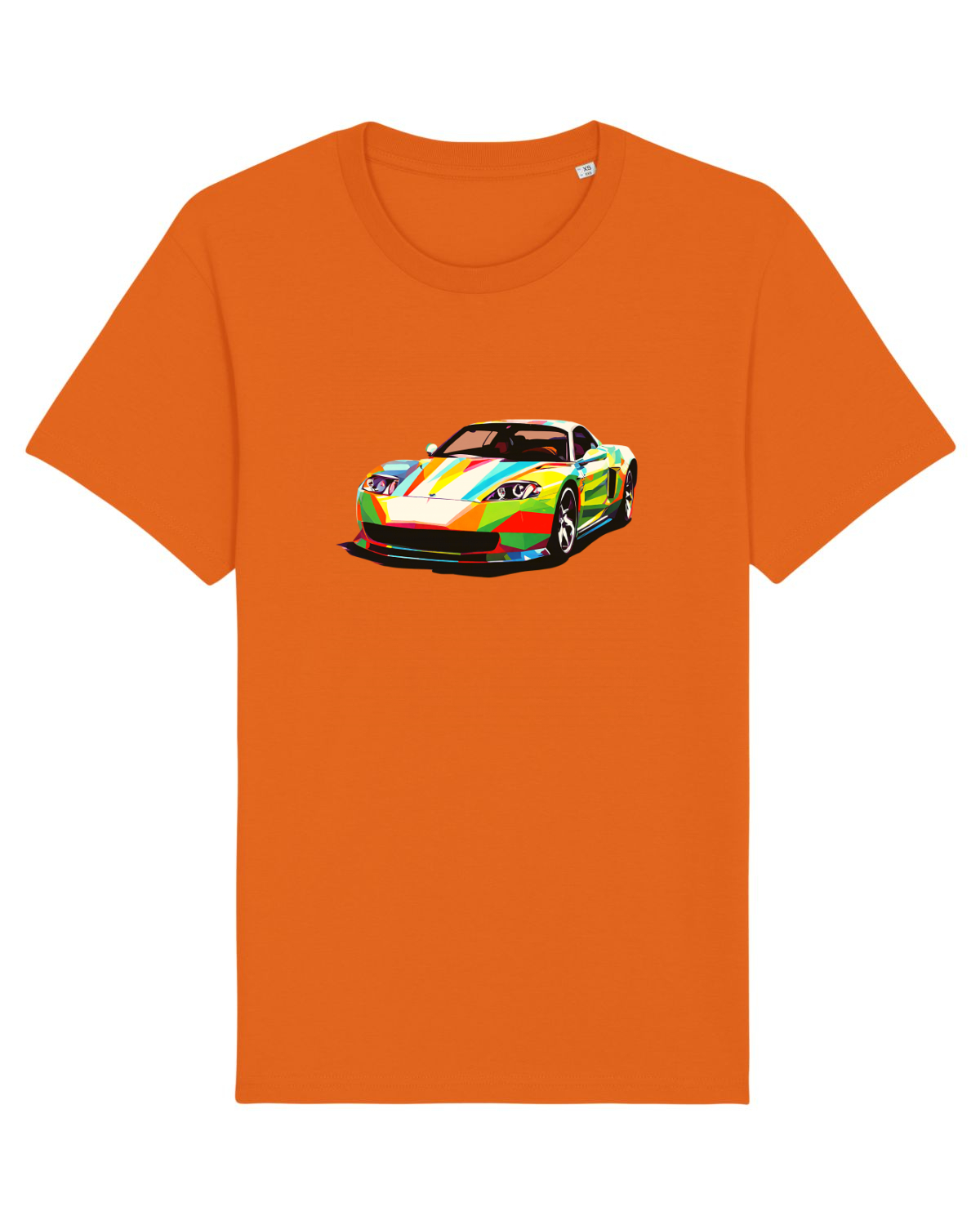 Tricou mânecă scurtă Unisex Rocker Bright Orange