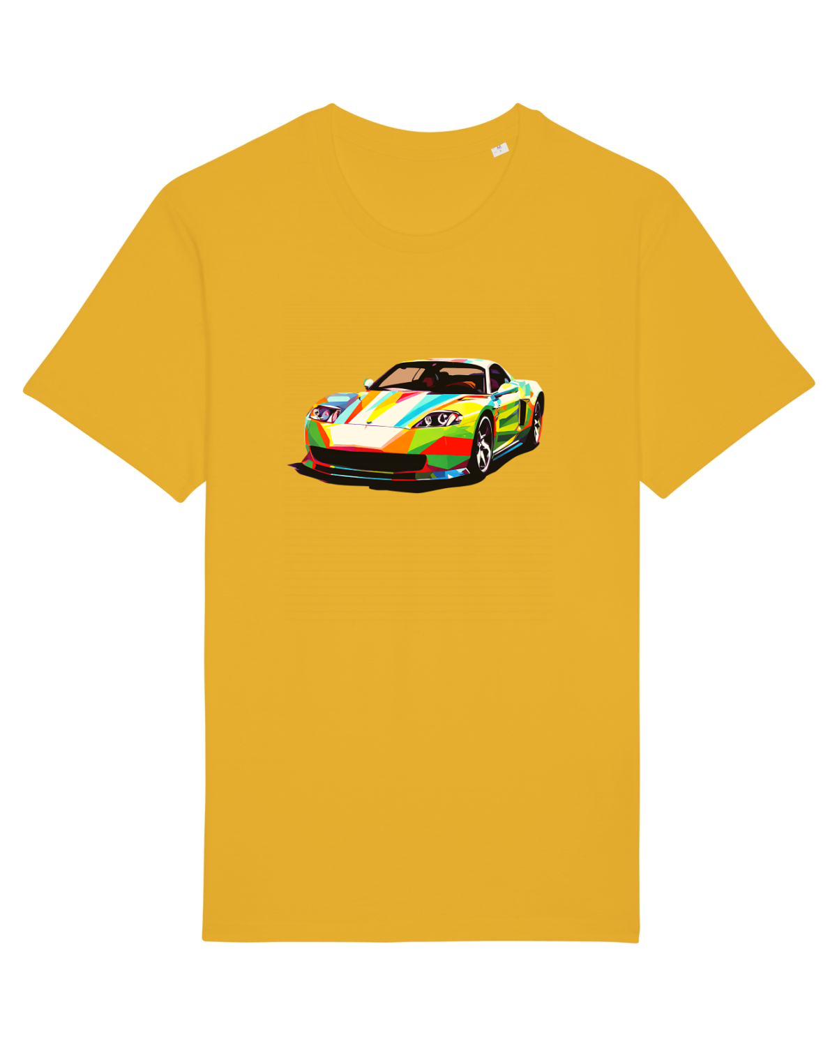 Tricou mânecă scurtă Unisex Rocker Spectra Yellow