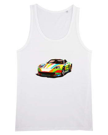 Masina Sport Pop Art White