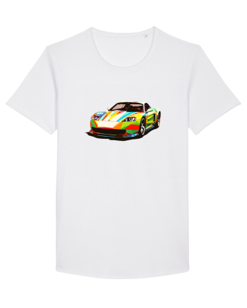 Masina Sport Pop Art White
