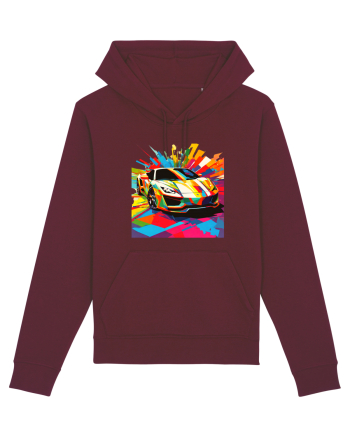 Masina Sport Pop Art Burgundy