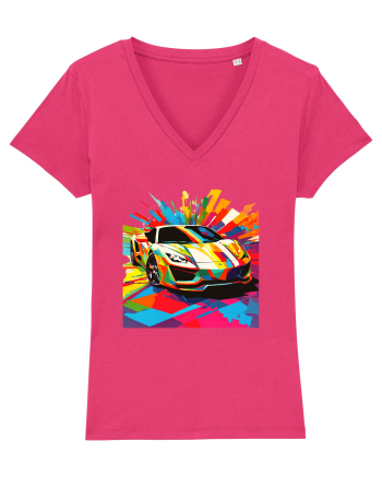 Masina Sport Pop Art Raspberry