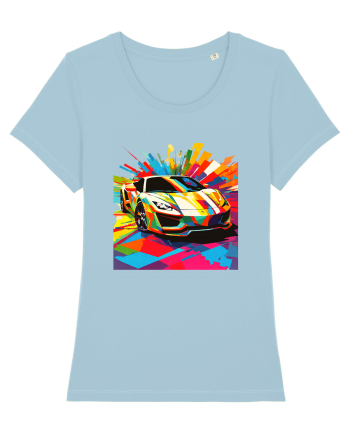 Masina Sport Pop Art Sky Blue