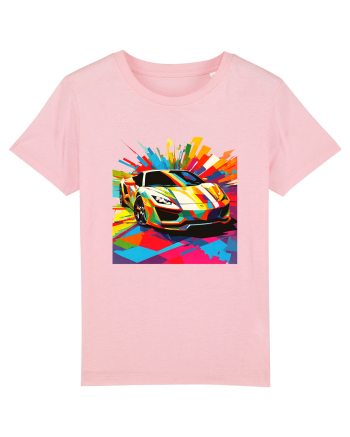 Masina Sport Pop Art Cotton Pink