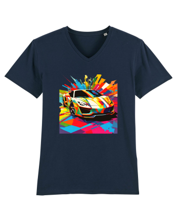 Masina Sport Pop Art French Navy
