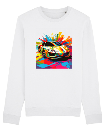 Masina Sport Pop Art White