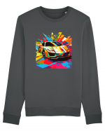 Masina Sport Pop Art Bluză mânecă lungă Unisex Rise