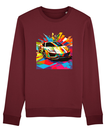 Masina Sport Pop Art Burgundy