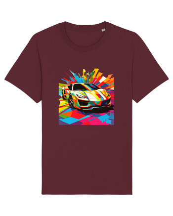 Masina Sport Pop Art Burgundy