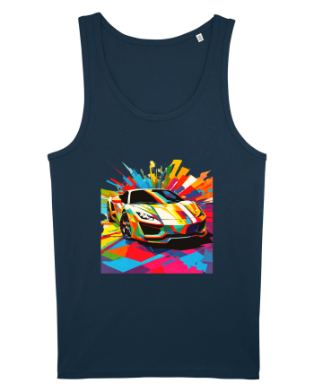 Masina Sport Pop Art Navy