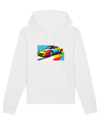 Masina Sport Pop Art White