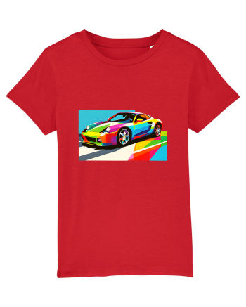 Masina Sport Pop Art Red