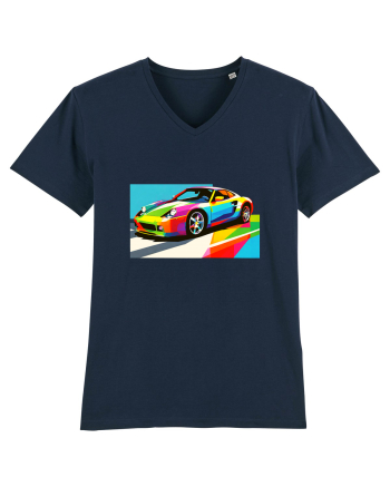 Masina Sport Pop Art French Navy