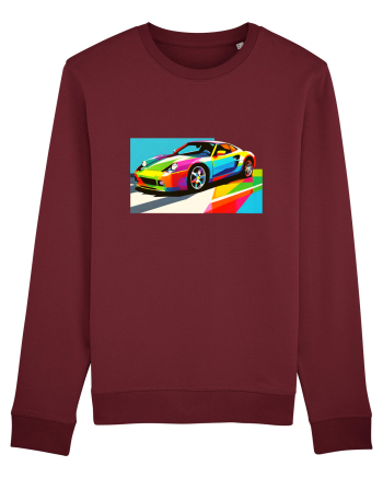 Masina Sport Pop Art Burgundy