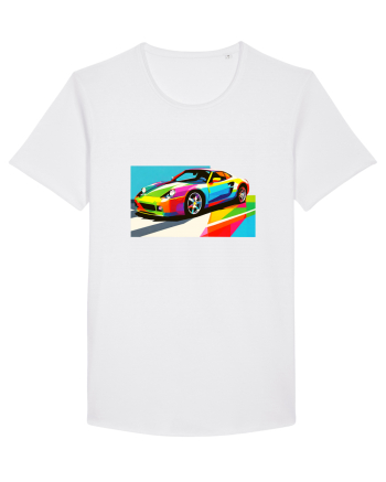 Masina Sport Pop Art White
