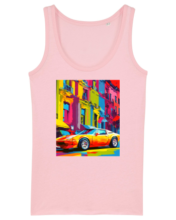 Masina Sport Pop Art Cotton Pink