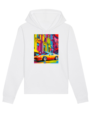 Masina Sport Pop Art White