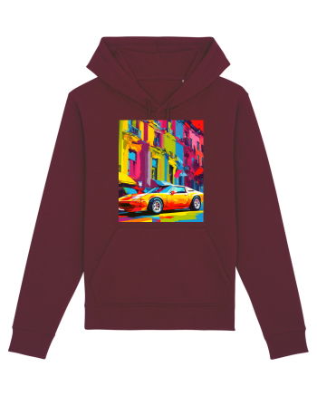 Masina Sport Pop Art Burgundy