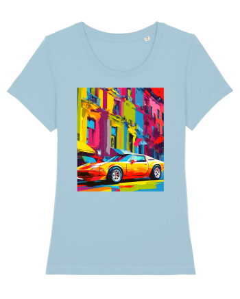 Masina Sport Pop Art Sky Blue