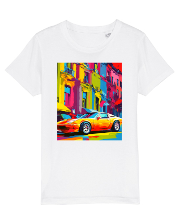 Masina Sport Pop Art White