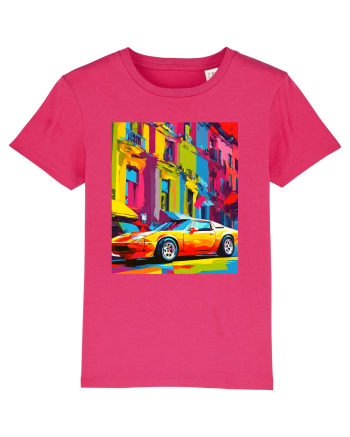 Masina Sport Pop Art Raspberry