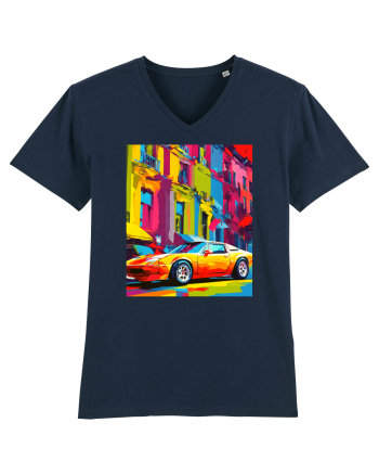 Masina Sport Pop Art French Navy